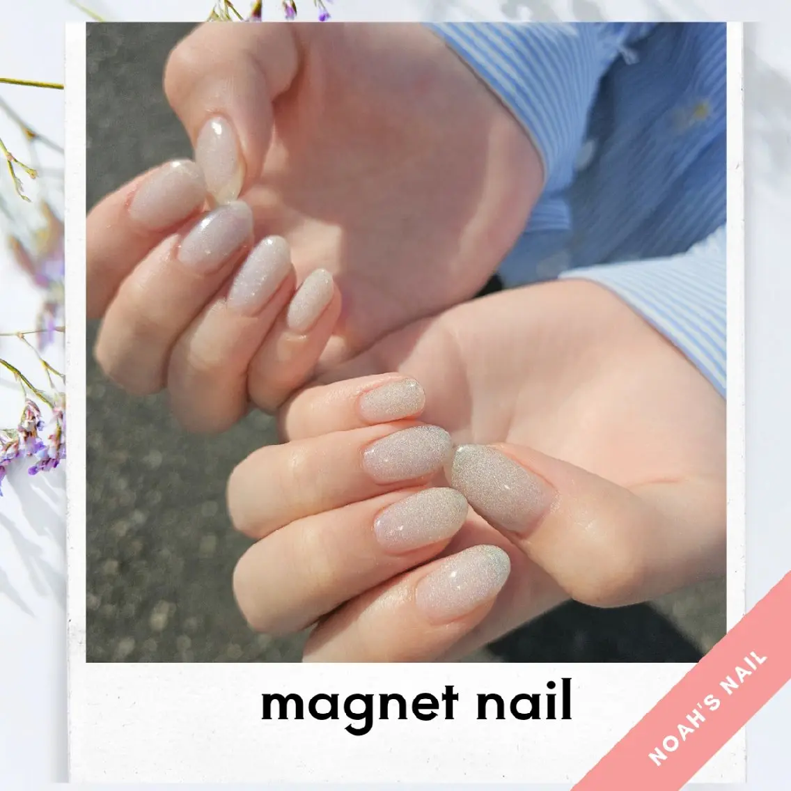ネイル マグネットネイル ハンドネイル Noah'snail   のネイルデザイン