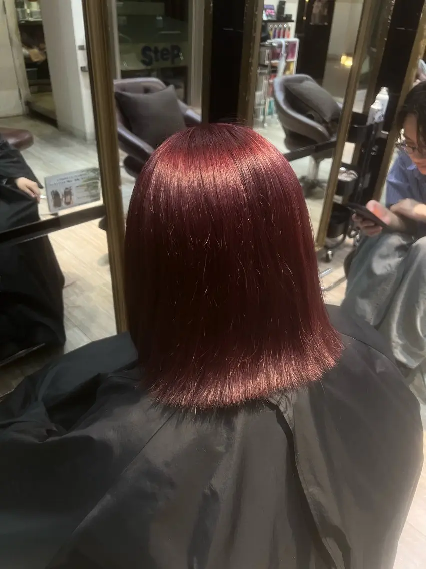 ミディアム カラー ヘアカラー Will/ ワカバのヘアスタイル