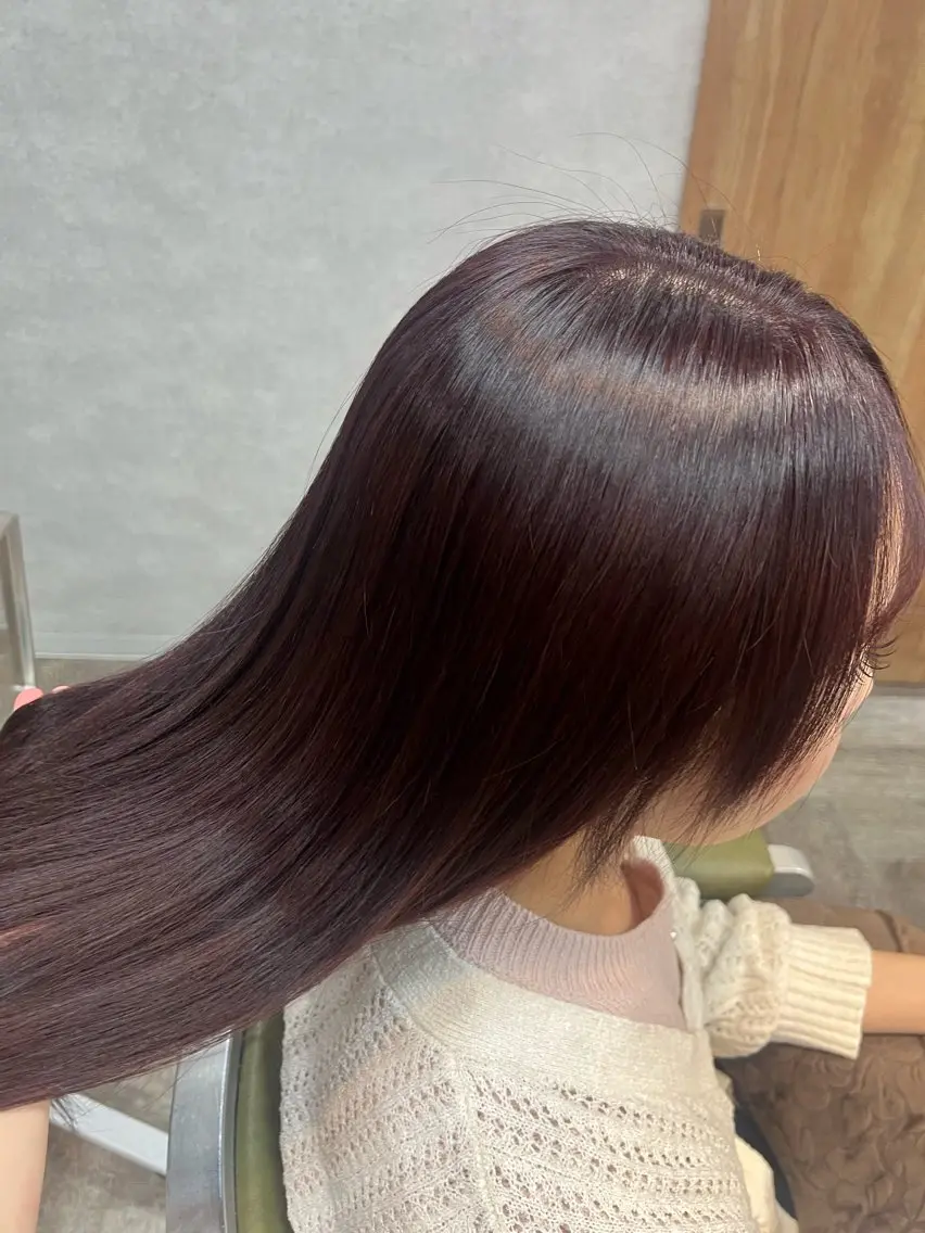 ロング カラー ピンクカラー ヘアカラー こと 🐰平塚店のヘアスタイル