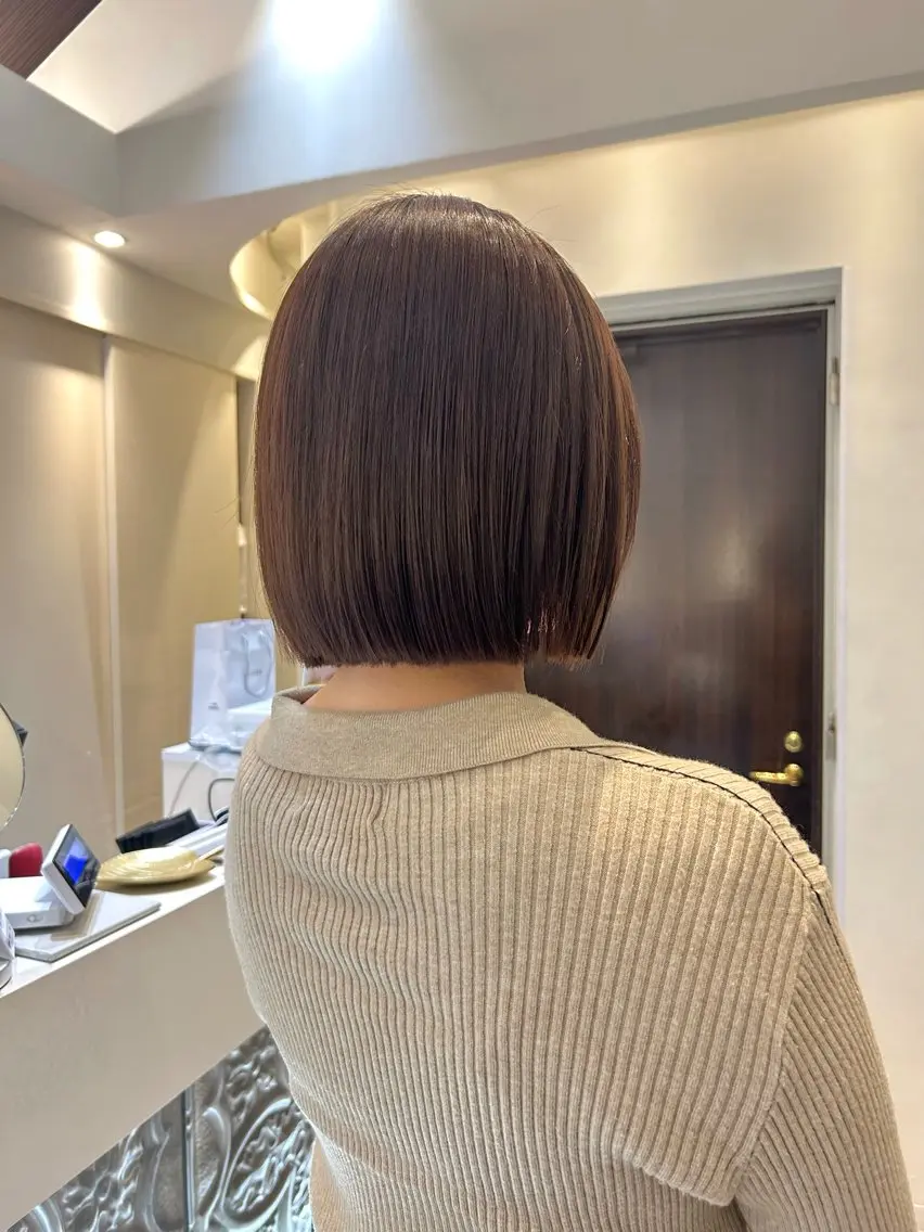 カラー 畑 麻依音のヘアスタイル