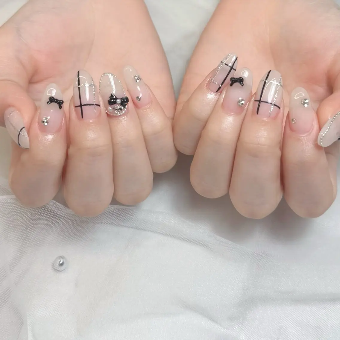 ネイル ハンドネイル mau🩵 堺筋本町nailのネイルデザイン