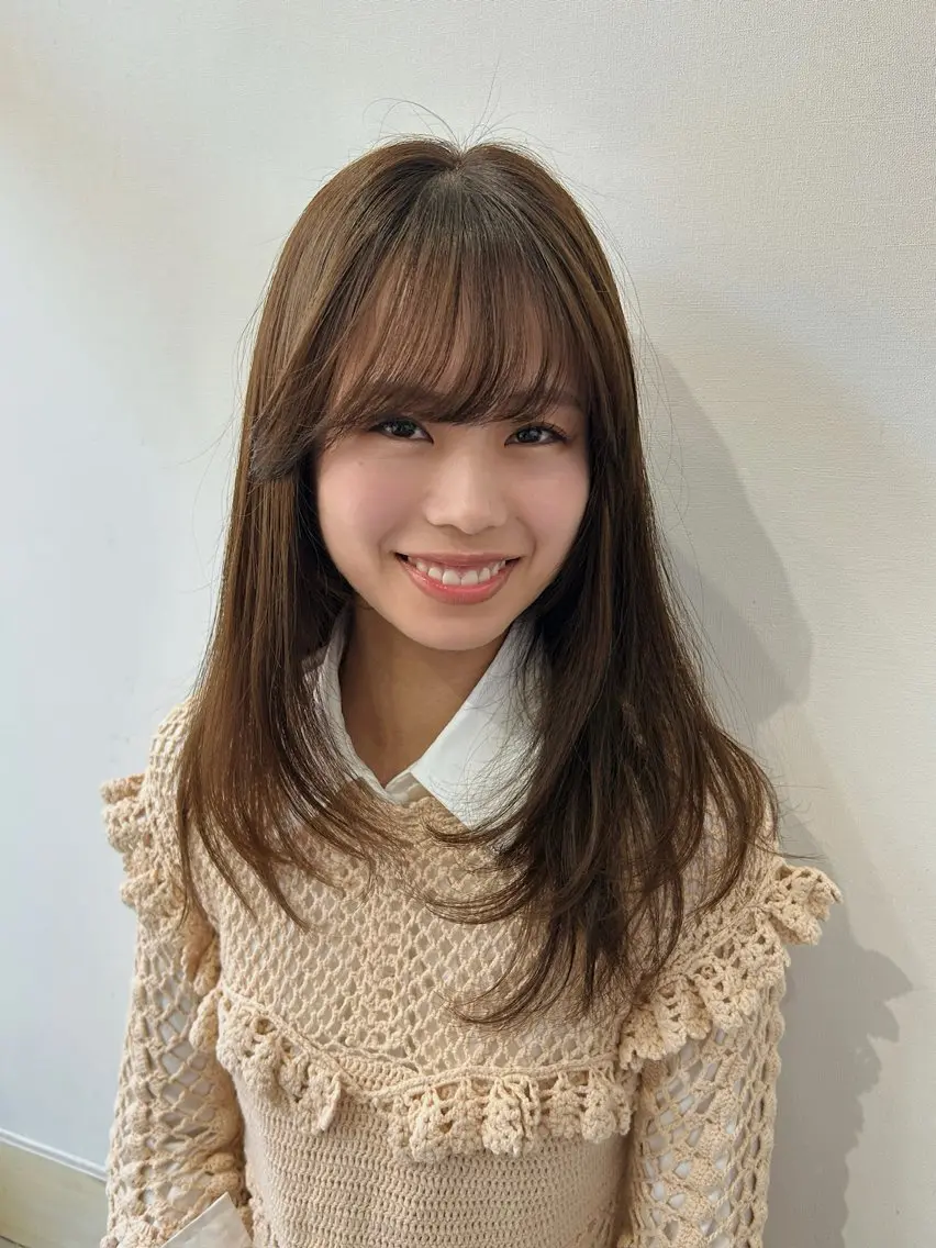 💡迷ったらこれ💡高発色ケアカラー+似合わせカット+Oggiotto 3step TRの写真