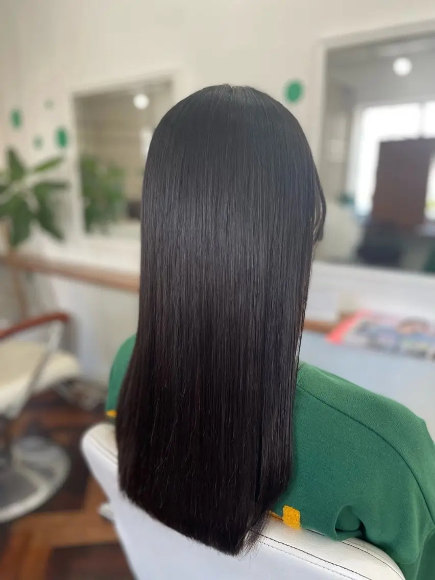 ロング トリートメント カット 縮毛矯正 トリートメント fulam － KAEDEのヘアスタイル