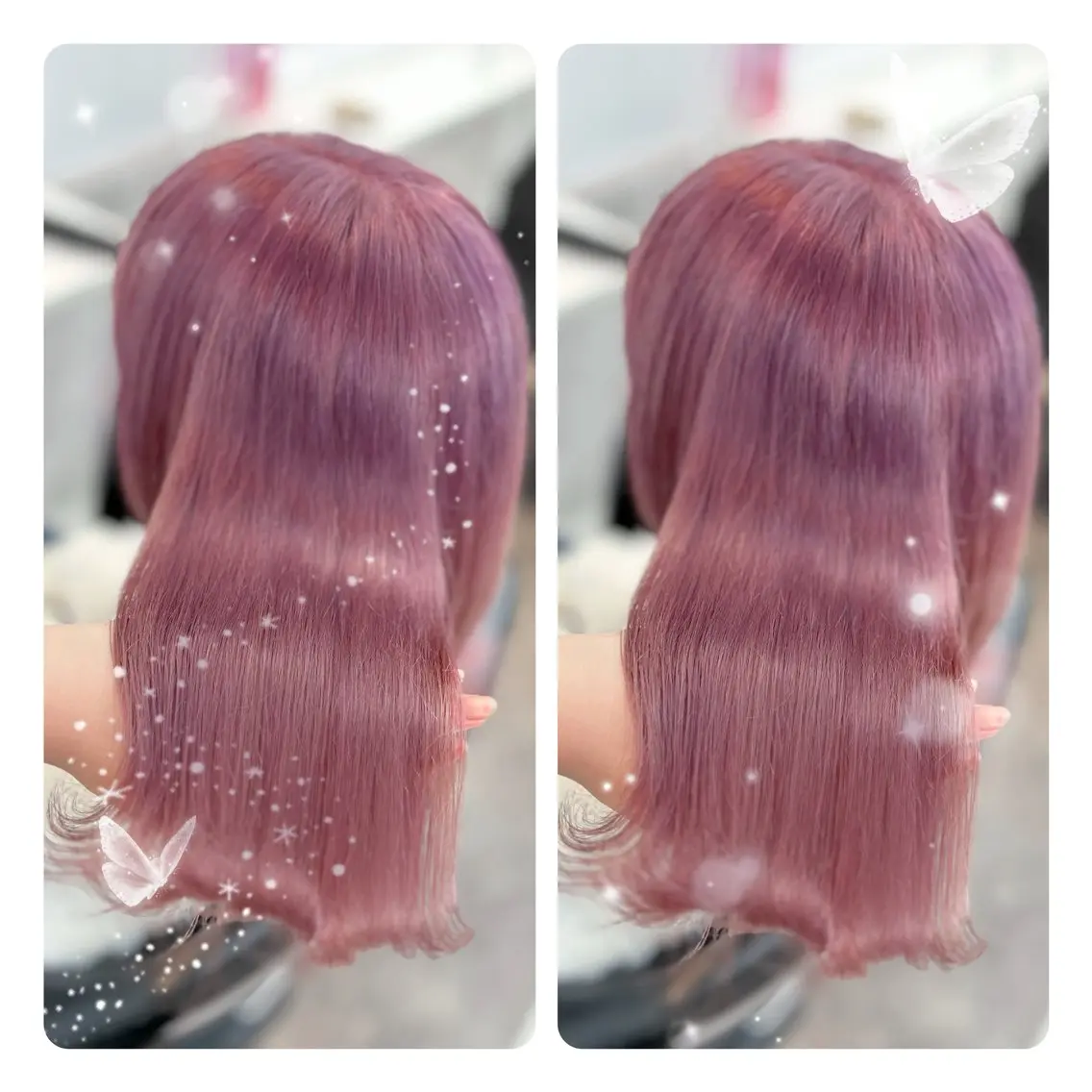 ミディアム カラー ヘアカラー 🫧そあん🫧大宮 カットモデル様募集中のヘアスタイル