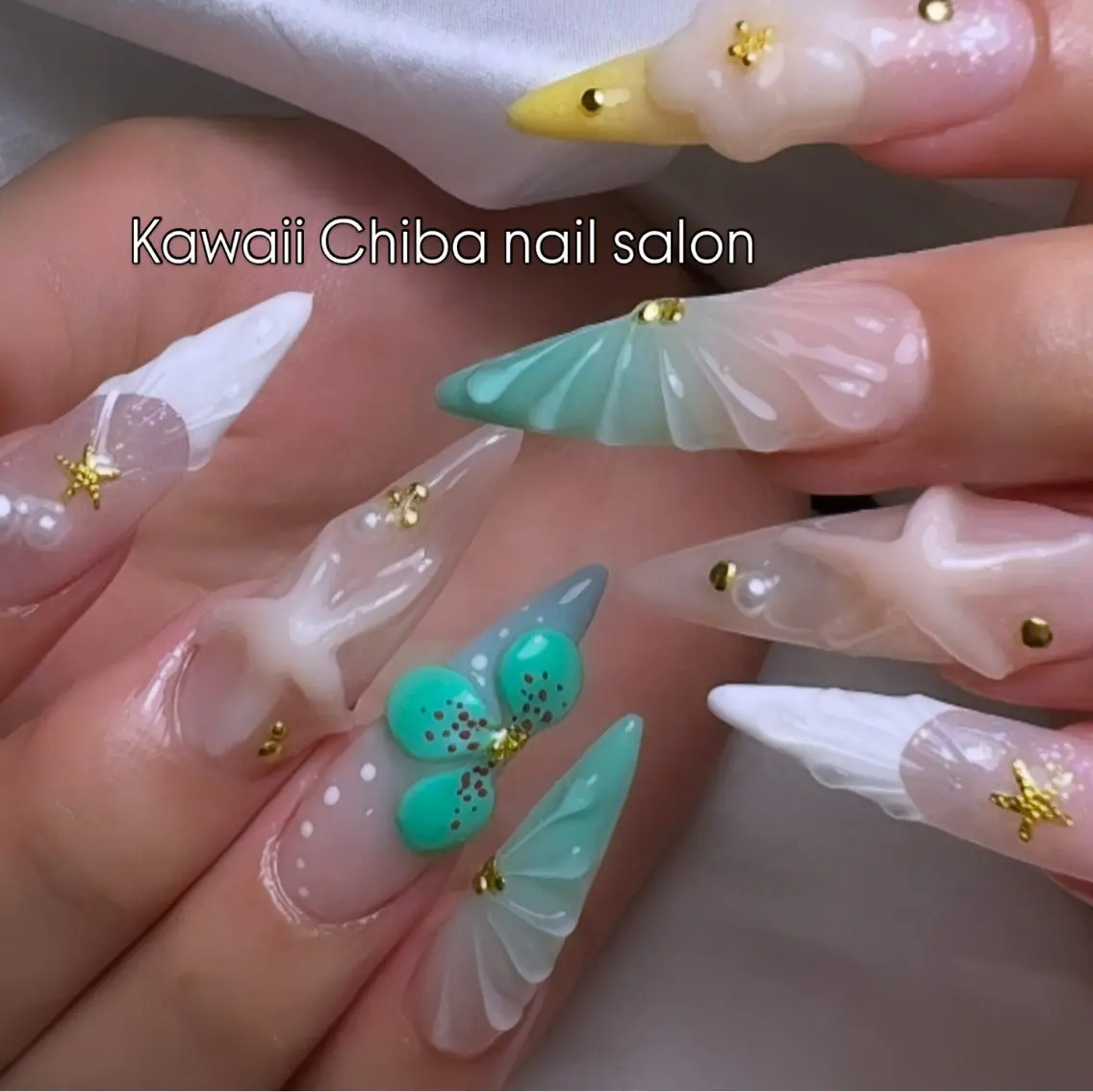 ネイル ハンドネイル ハンドケア Kawaii ChibaNailのネイルデザイン