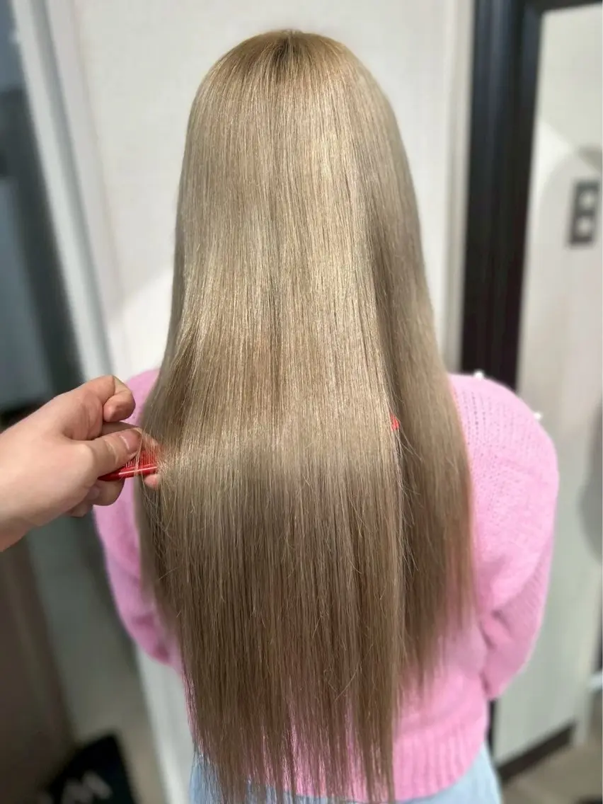 ヘアカラー ブリーチ/カラー🎨 ゆーなのヘアスタイル