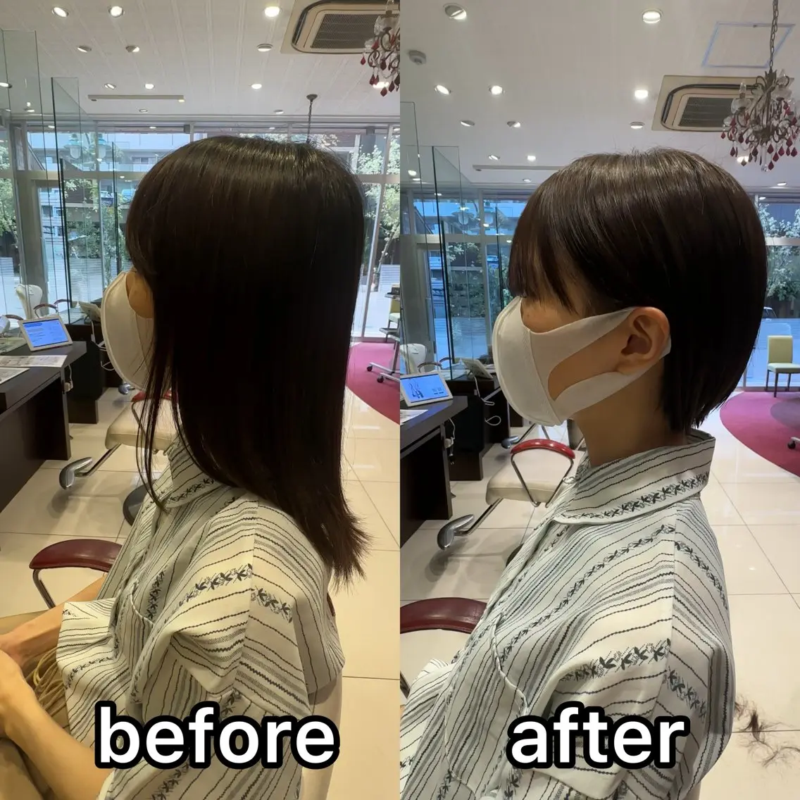 ショート 益野 凌のヘアスタイル
