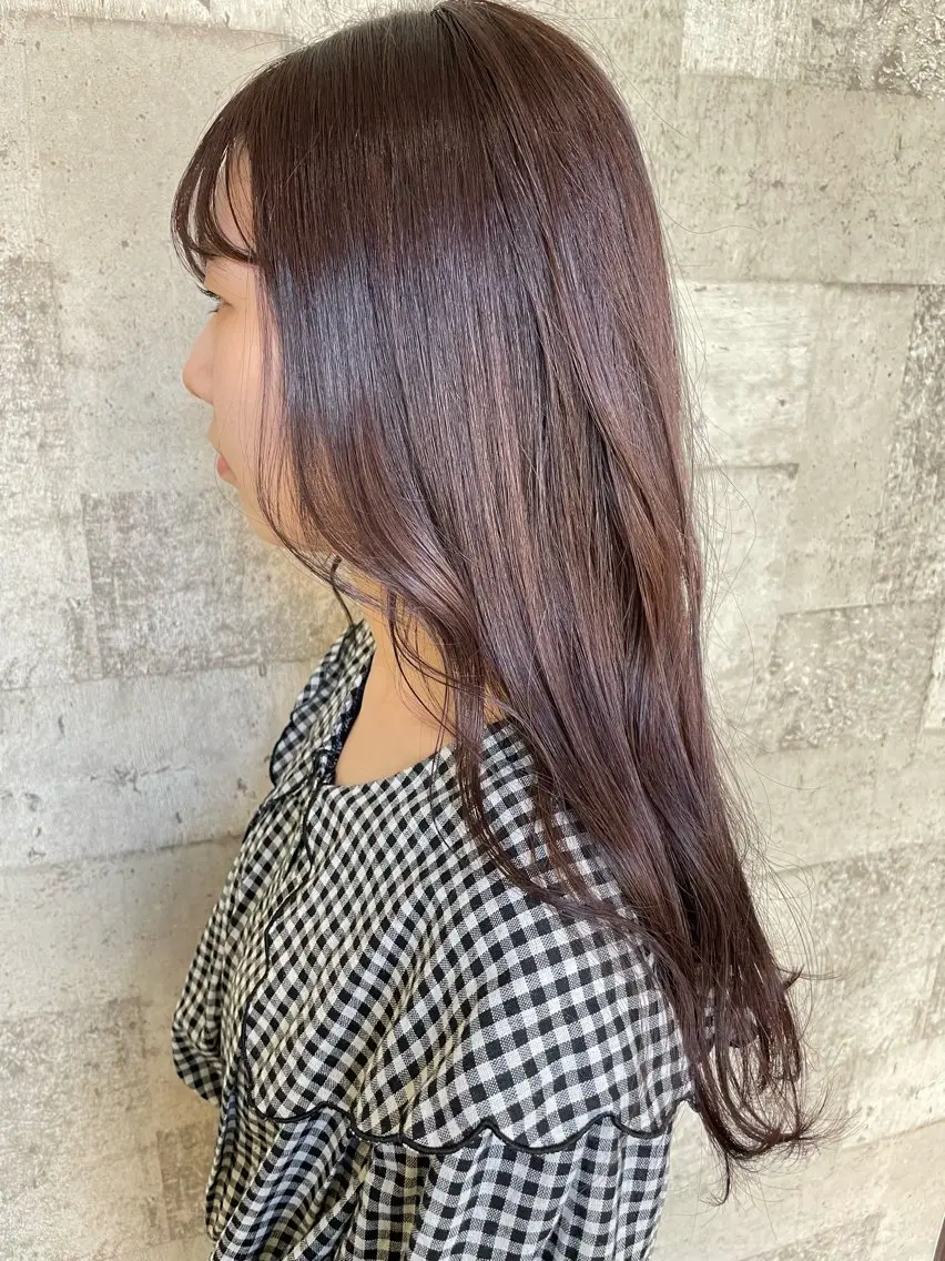 ロング 🫧レイナ 🫧 ツヤ髪／艶カラー🫧のヘアスタイル