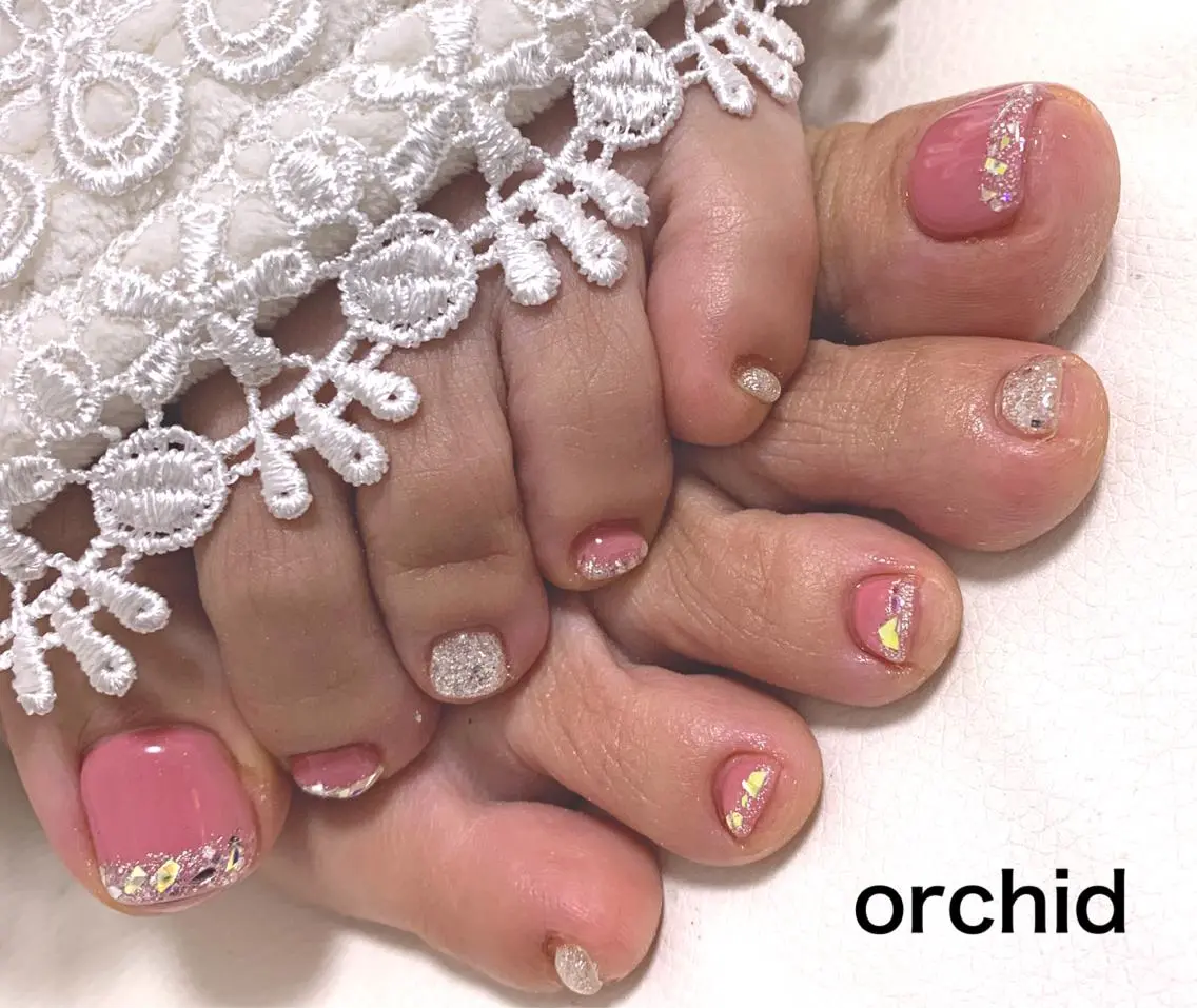ネイル orchid ♡オーキッドのネイルデザイン