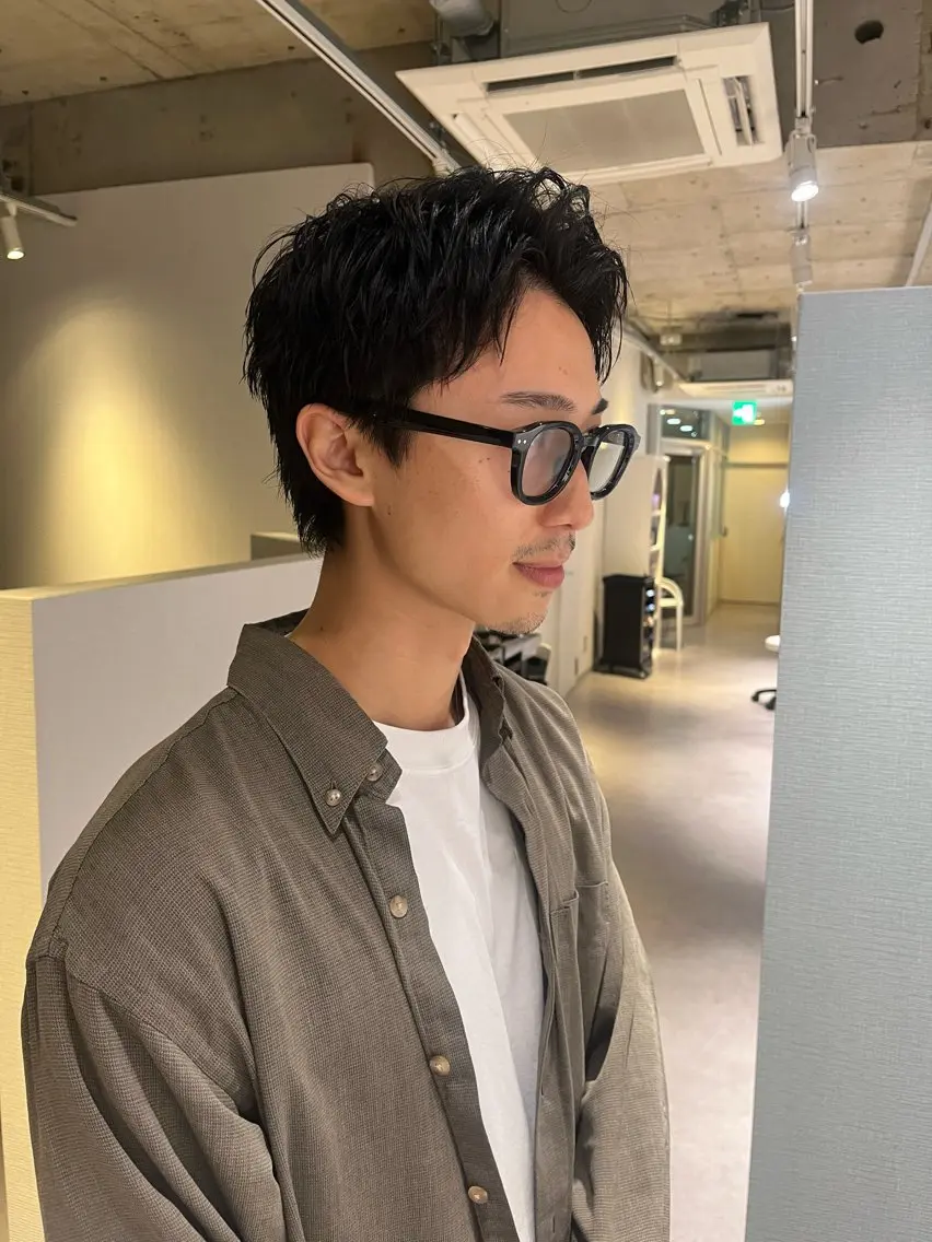 メンズ スパイキーショート カット 長沼ゆうか /メンズカットモデルのヘアスタイル