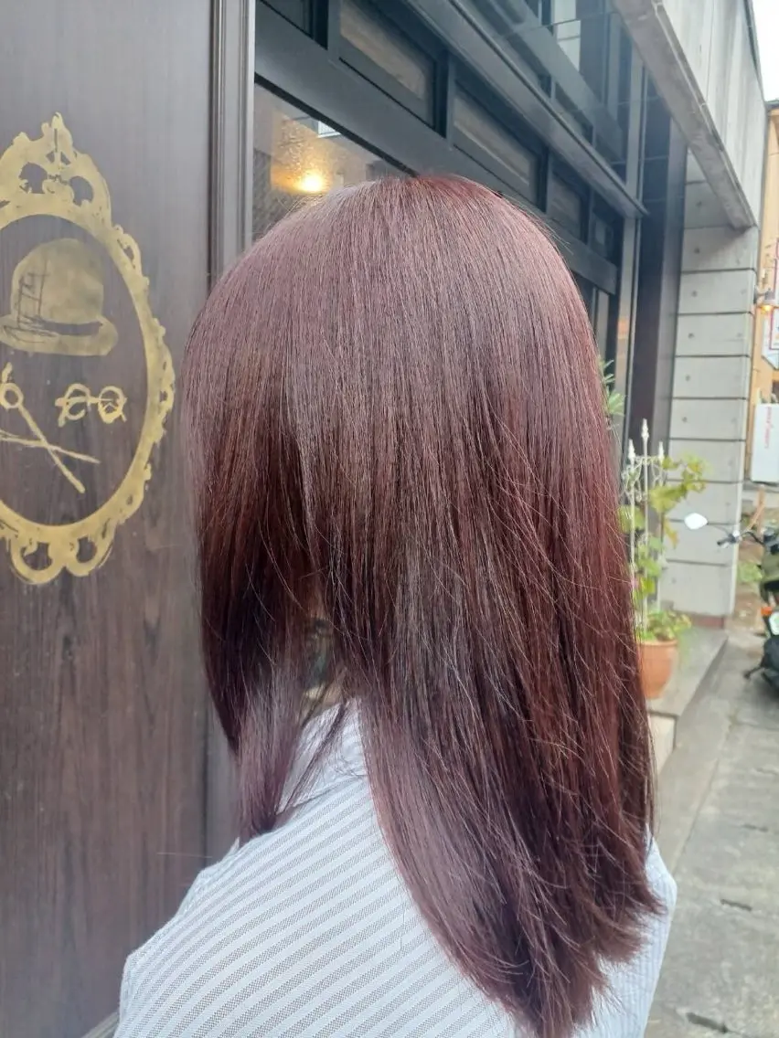 うる艶カラー🫧+トリートメント 掲載開始記念¥4000→¥3500の写真