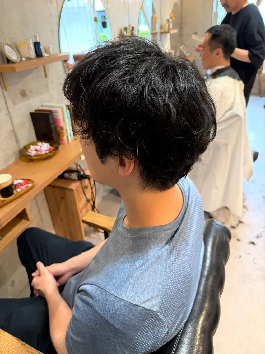 パーマ メンズ メンズパーマ カット パーマ Remember Manaのヘアスタイル