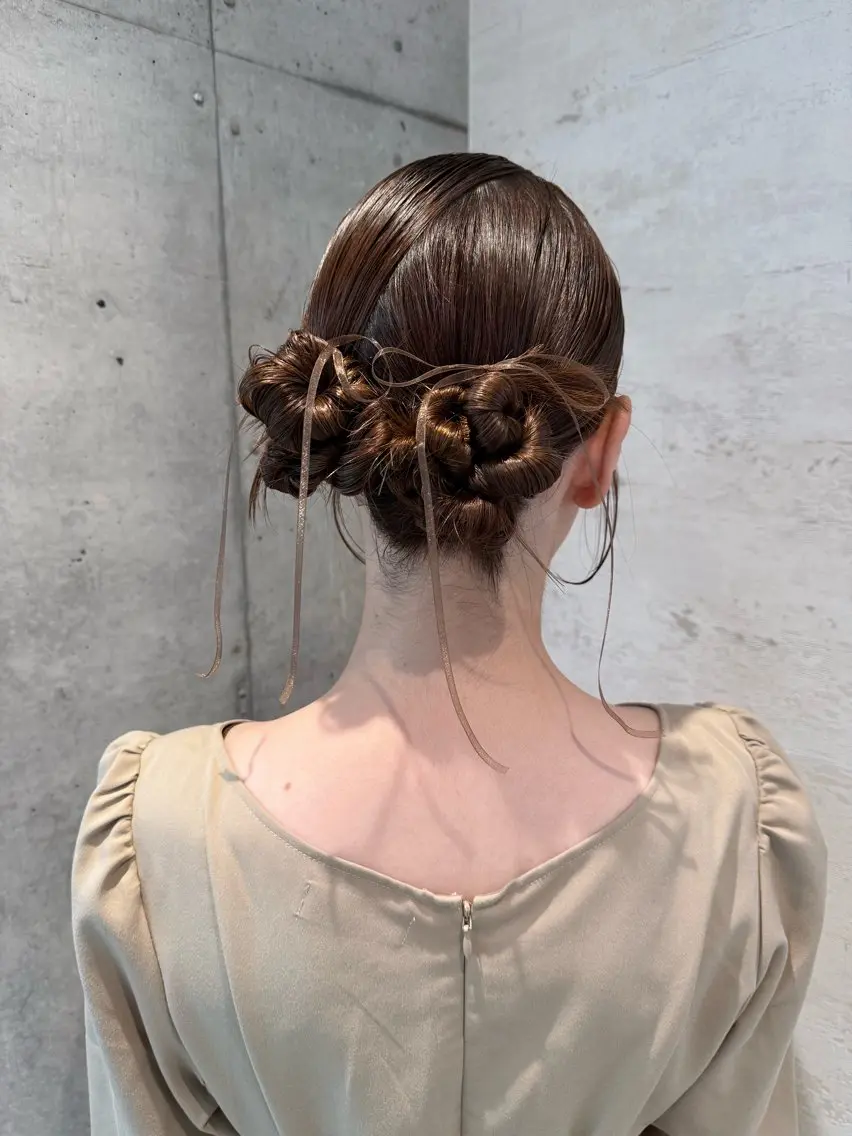 ヘアアレンジ 🎀ヘアセット/艶髪 /はやしほのか🎀のヘアスタイル