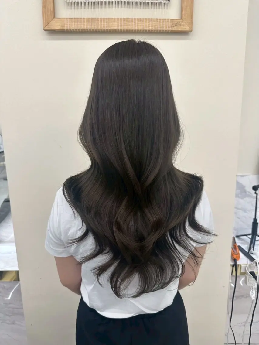 ロング カラー ブラウンカラー ヘアカラー 髪質改善🫧 カラー特化/Hinaのヘアスタイル