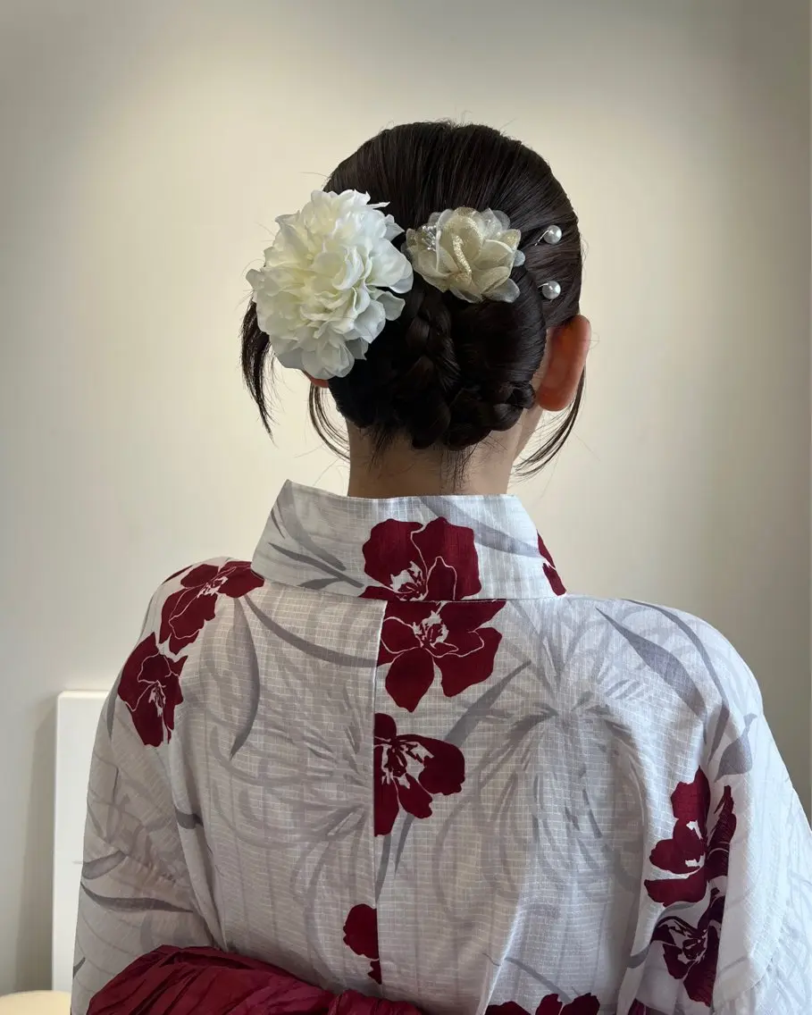 ヘアアレンジ 着付け 【NEWI】韓国ヘア 🇰🇷Honokaのヘアスタイル