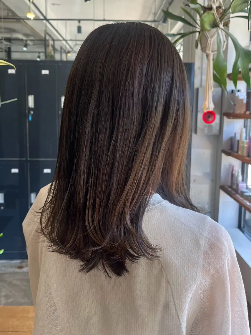 ミディアム ✨️FERIA桃山台 💗✄🦋谷尾大華のヘアスタイル