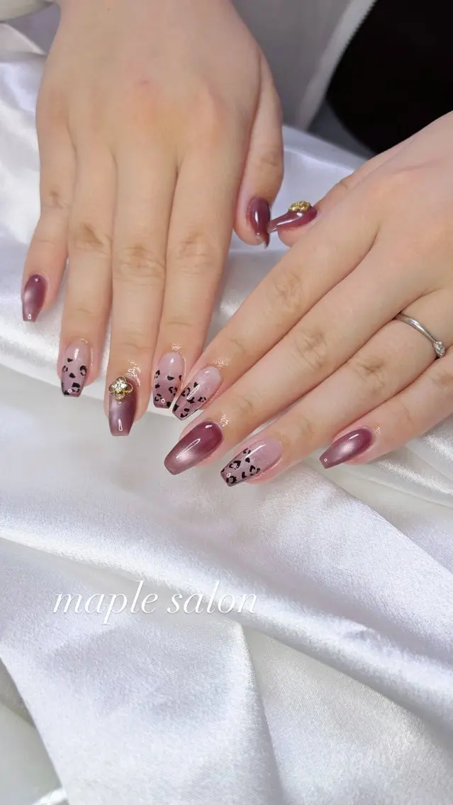 ネイル ハンドネイル Maple saronのネイルデザイン