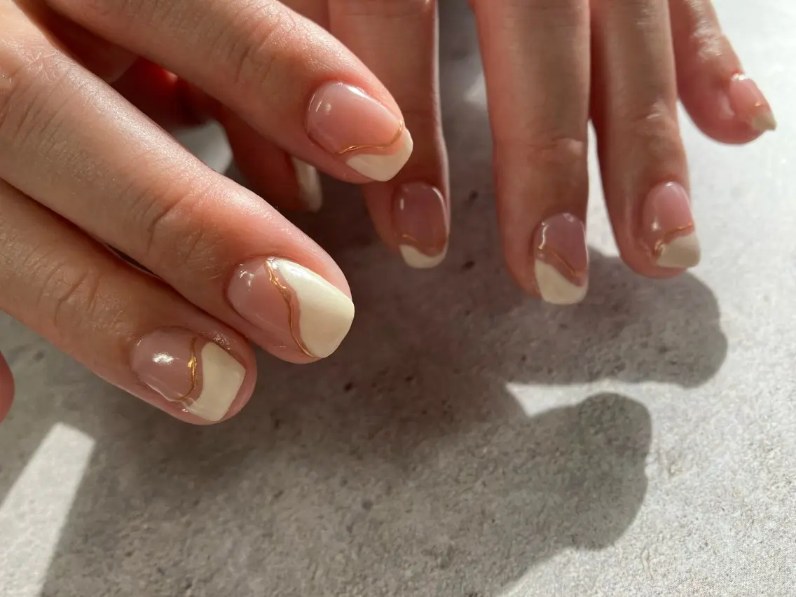 ネイル フレンチネイル ニュアンスネイル ピンク ホワイト COCO Nail　光が丘駅近のネイルデザイン