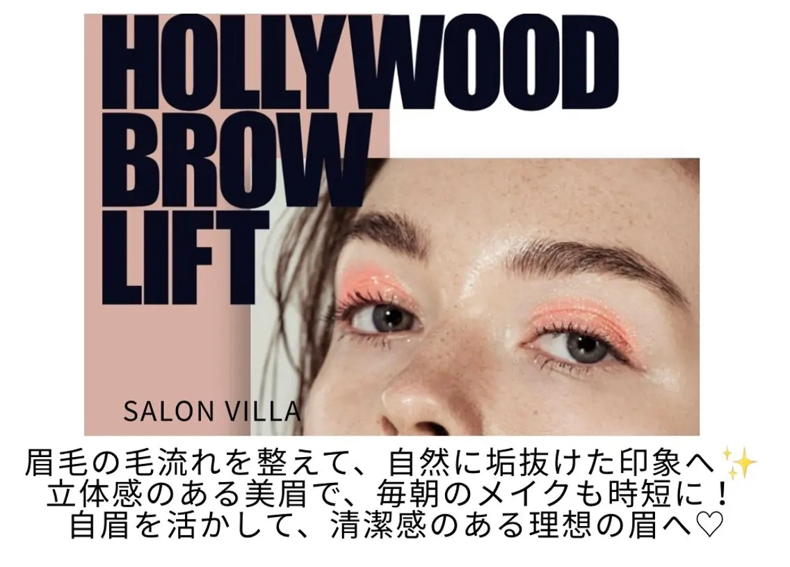 アイブロウ ワックス脱毛 眉カット その他(アイブロウ) salon villaのエステ・リラクイメージ