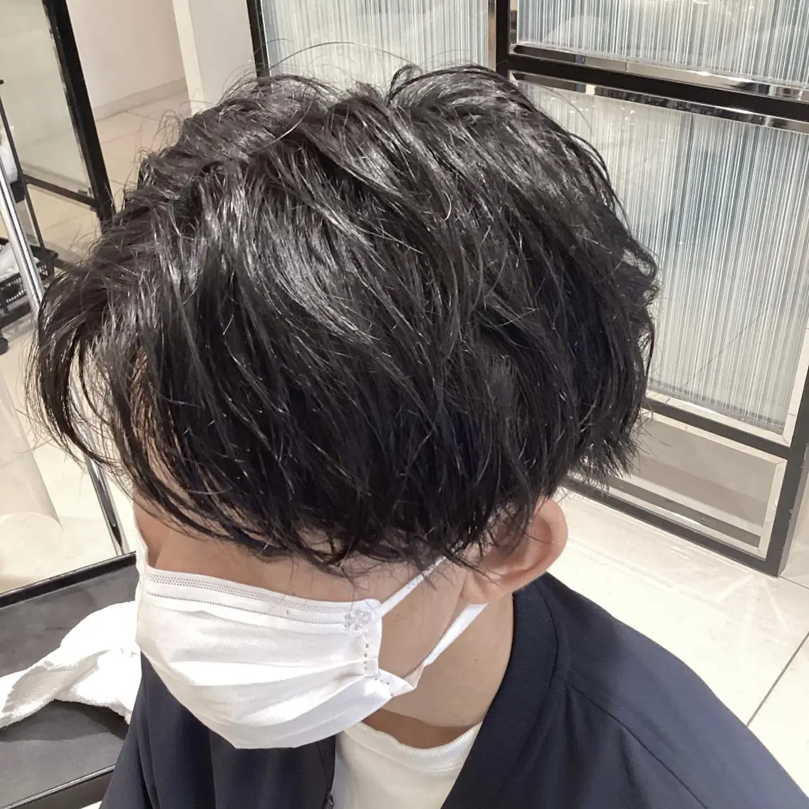 パーマ メンズ メンズパーマ メンズ縮毛矯正 ♠️店長下平隼人のヘアスタイル