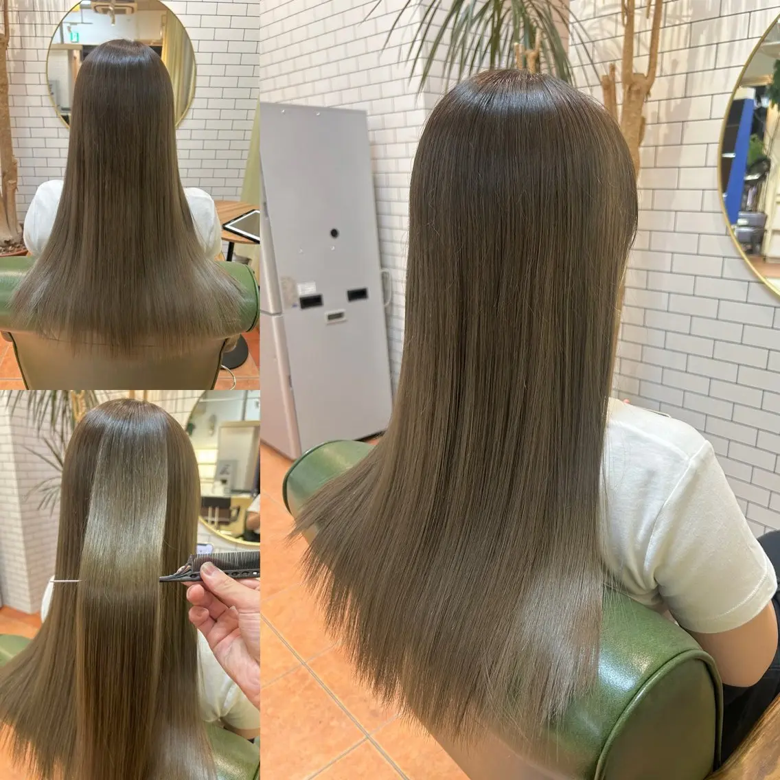 ロング カラー ヘアカラー トリートメント 石井 佑樹のヘアスタイル