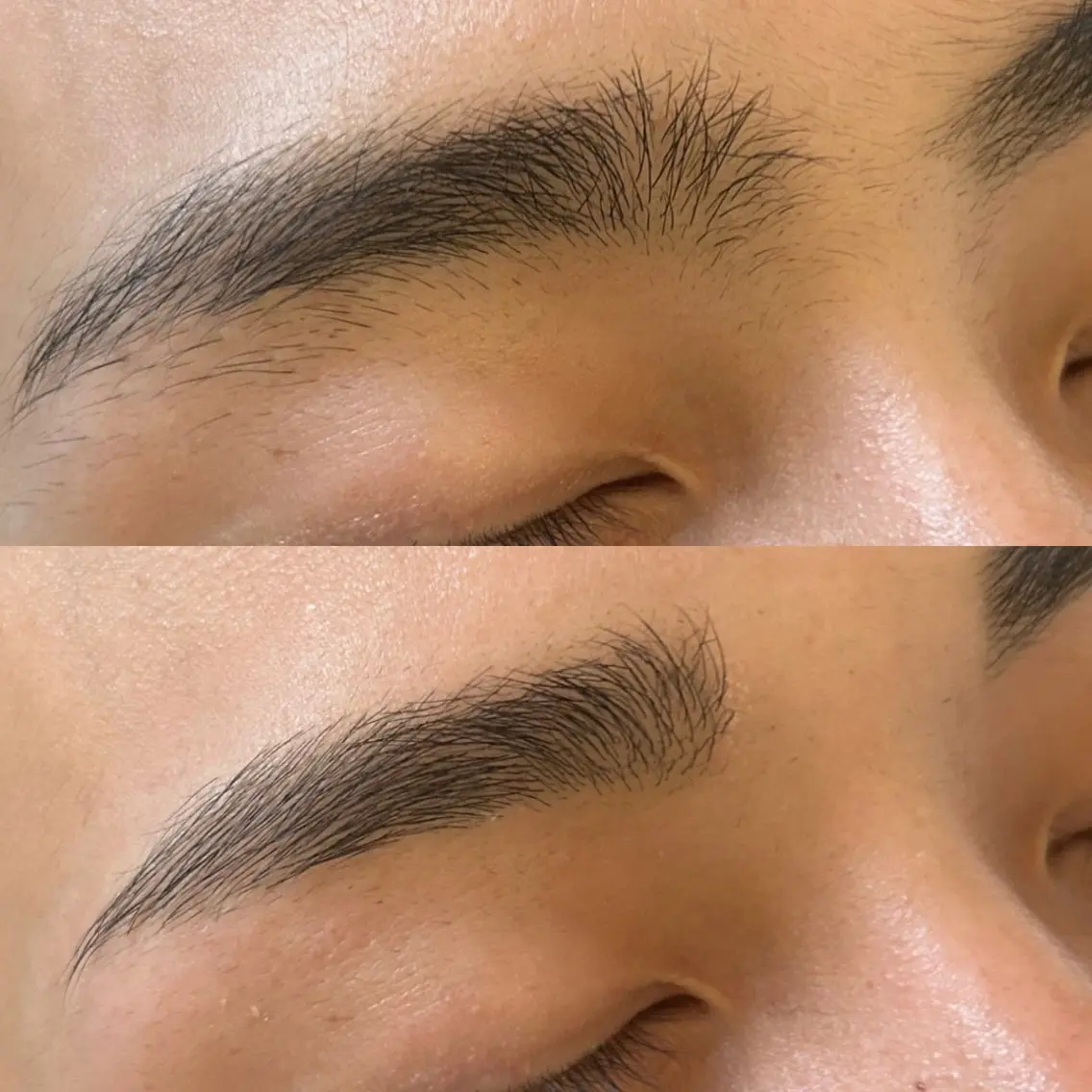 メンズ アイブロウ メンズパーマ ハリウッドブロウリフト メンズアイブロウ 眉毛ワックス脱毛 HBL眉毛&フェイス WAX専門ハルヒラリの眉毛・アイブロウイメージ