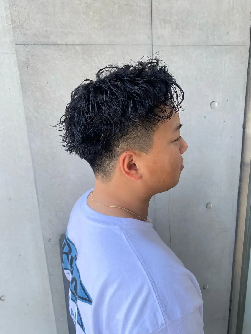 【人気No.2️⃣】🍋ツイストスパイラルorスパイラル×メンズカット✨️(シャンプー¥550で追加可能)の写真