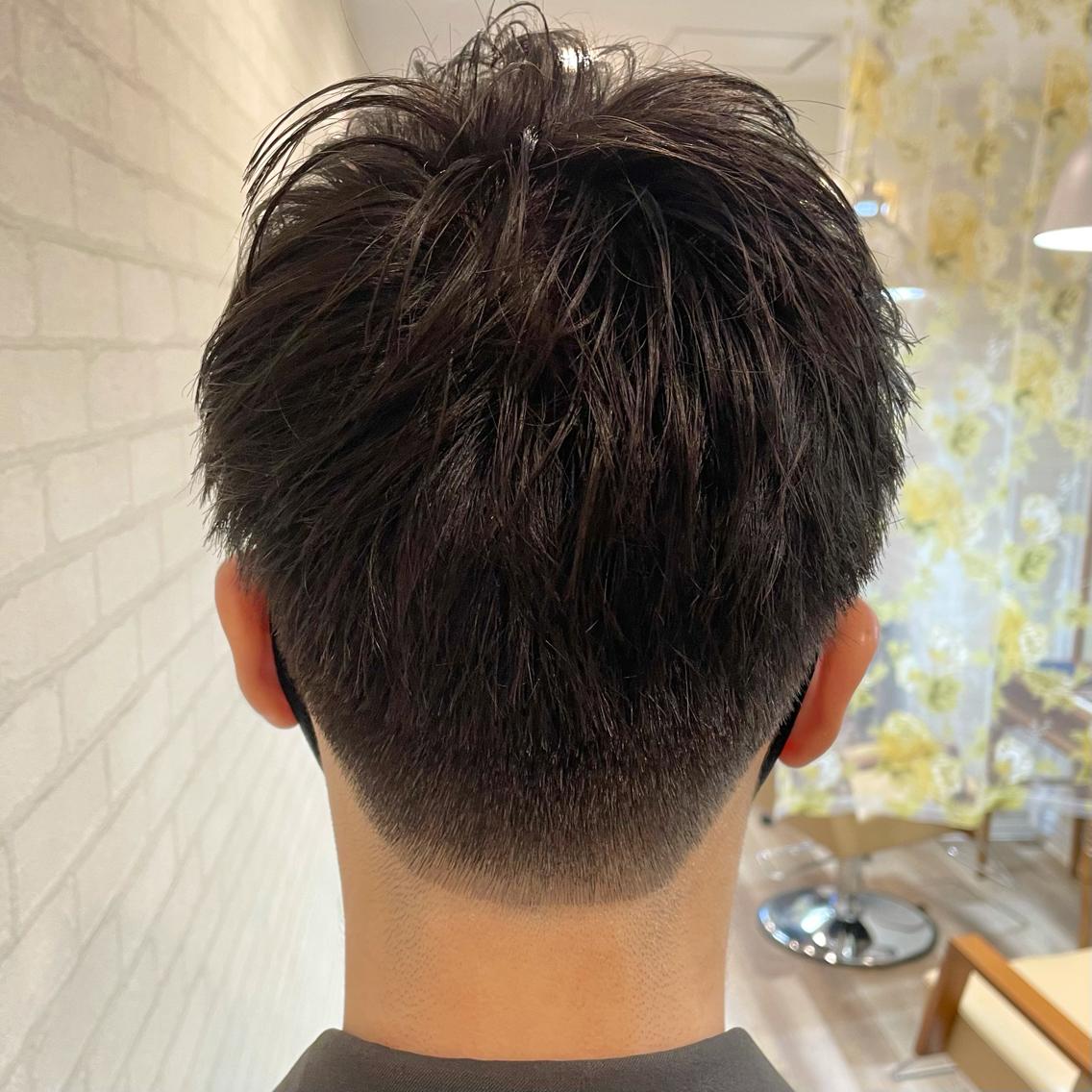 ショート カラー メンズ カット ヘアカラー 🐤 ゆい🐓のヘアスタイル