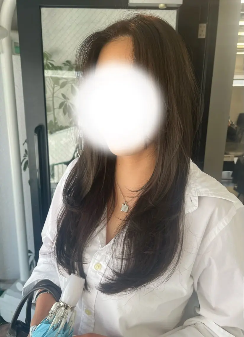 カラー 髪質改善🫧 ももかのヘアスタイル