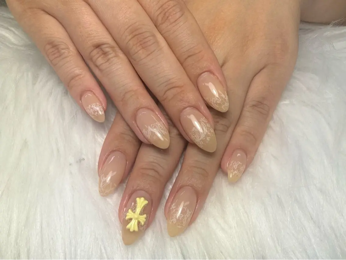 ネイル ハンドネイル NABI NAIL miharu🖤のネイルデザイン