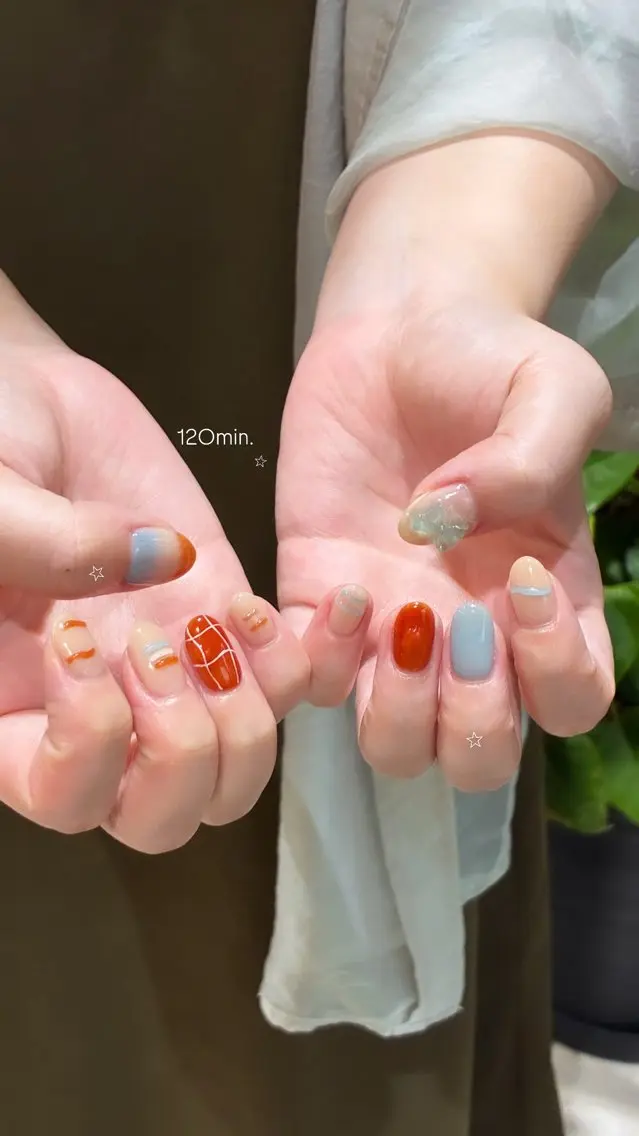 ネイル ハンドネイル Aki ୨୧のネイルデザイン