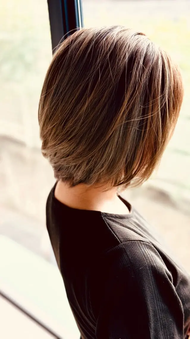 カット+カラー(ハイライト/ローライト)の写真