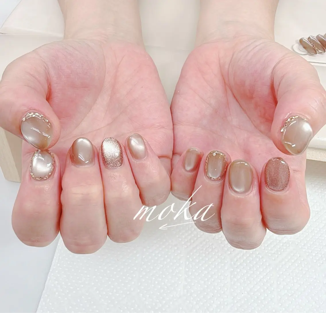 ネイル ハンドネイル ハンドケア 胡蝶蘭レディースサロ ンNailMOKAのネイルデザイン