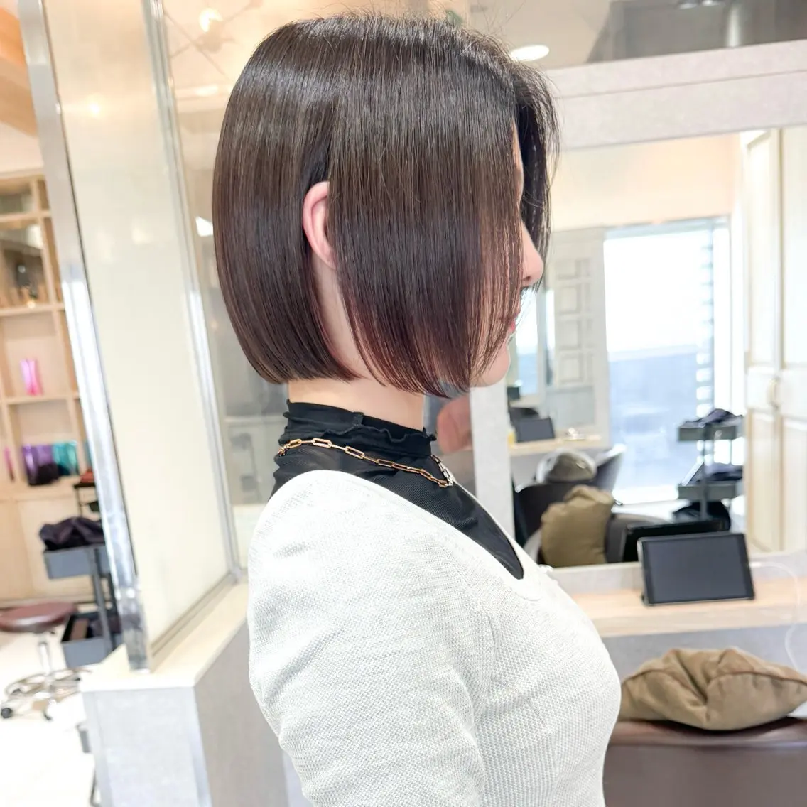 🦩縮毛矯正メニュー🦩 カット+縮毛矯正+水トリートメント¥18,700🕊️の写真