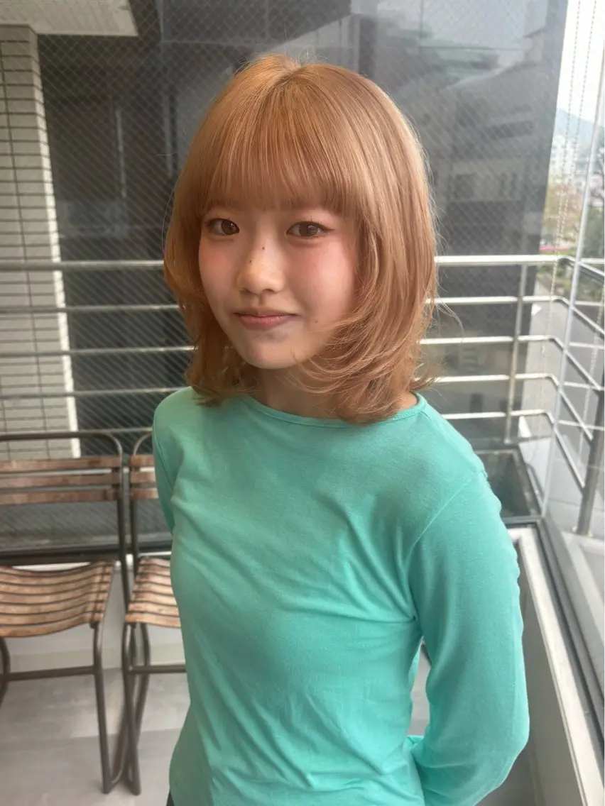 ミディアム 横田 凜子~yaanのヘアスタイル