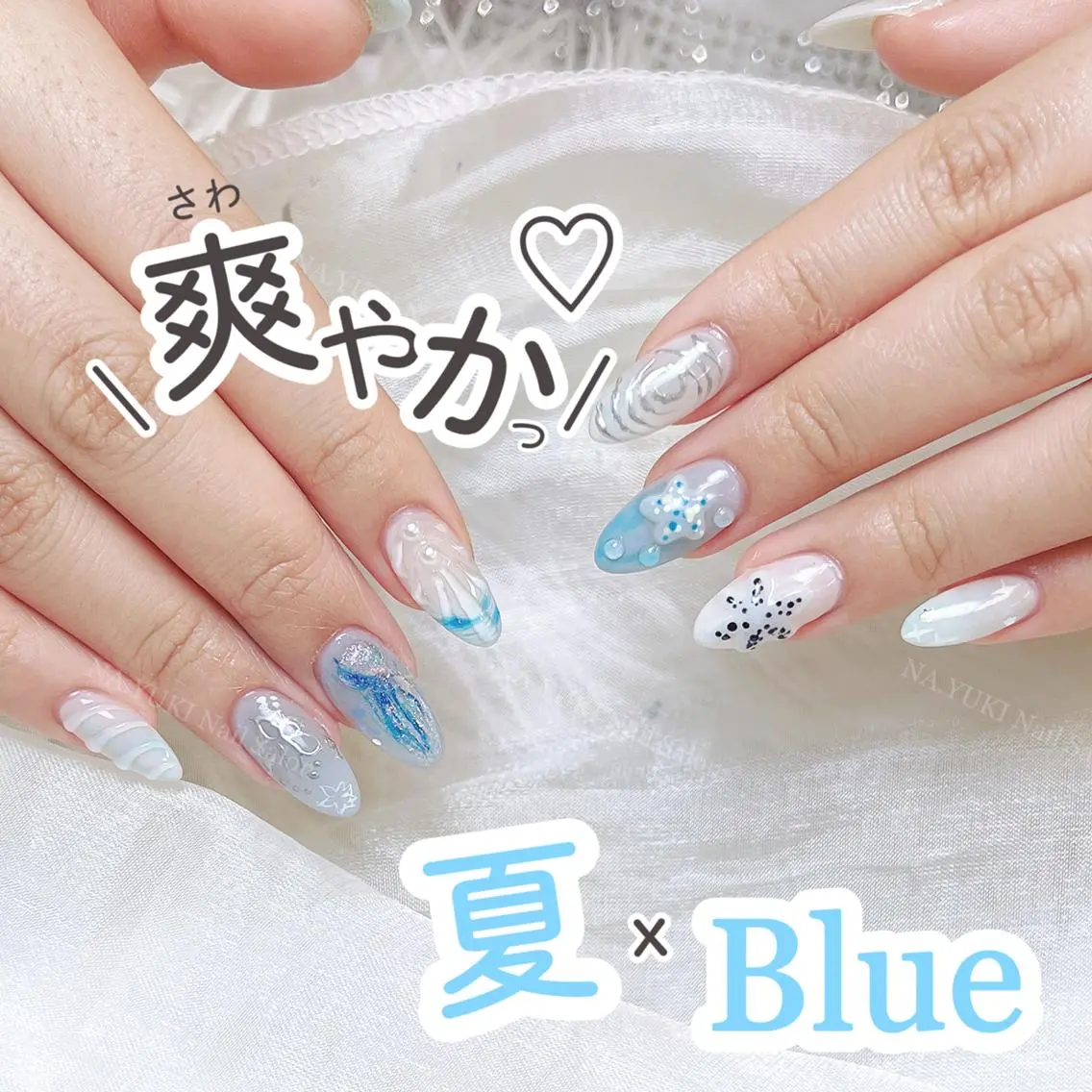 ネイル オーロラネイル チークネイル 長さ出し フットネイル フレンチネイル ハンドネイル ハンドケア a.mika ☁️のネイルデザイン