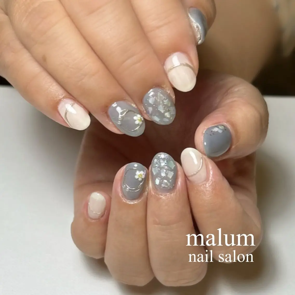 ネイル ハンドネイル malum nailのネイルデザイン