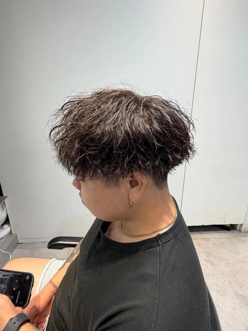パーマ メンズ カット パーマ トリートメント fifth /田中 大雅のヘアスタイル