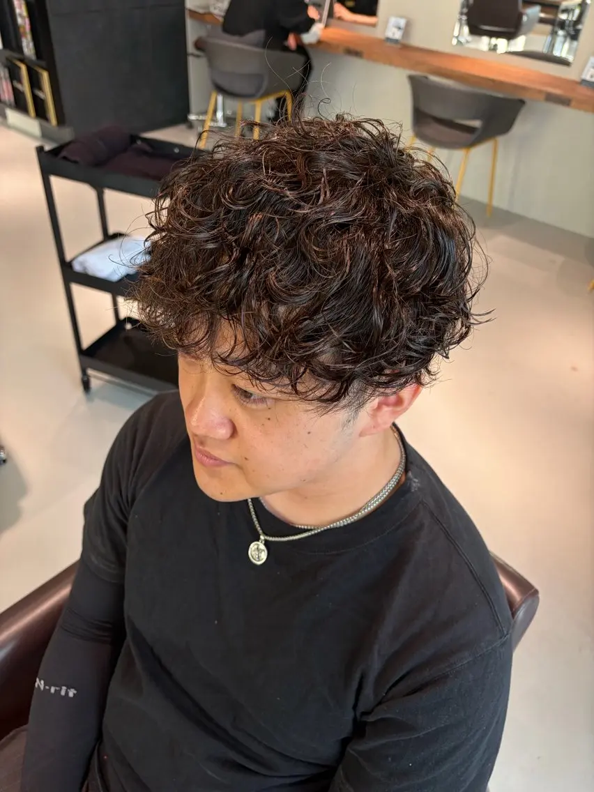 ショート カット パーマ トリートメント Ryuya/ メンズスタイル💈の眉毛・アイブロウイメージ