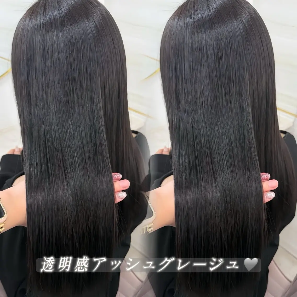 ロング カラー ヘアカラー トリートメント 🎀心音/モデル様 募集中/熊谷🎀のヘアスタイル