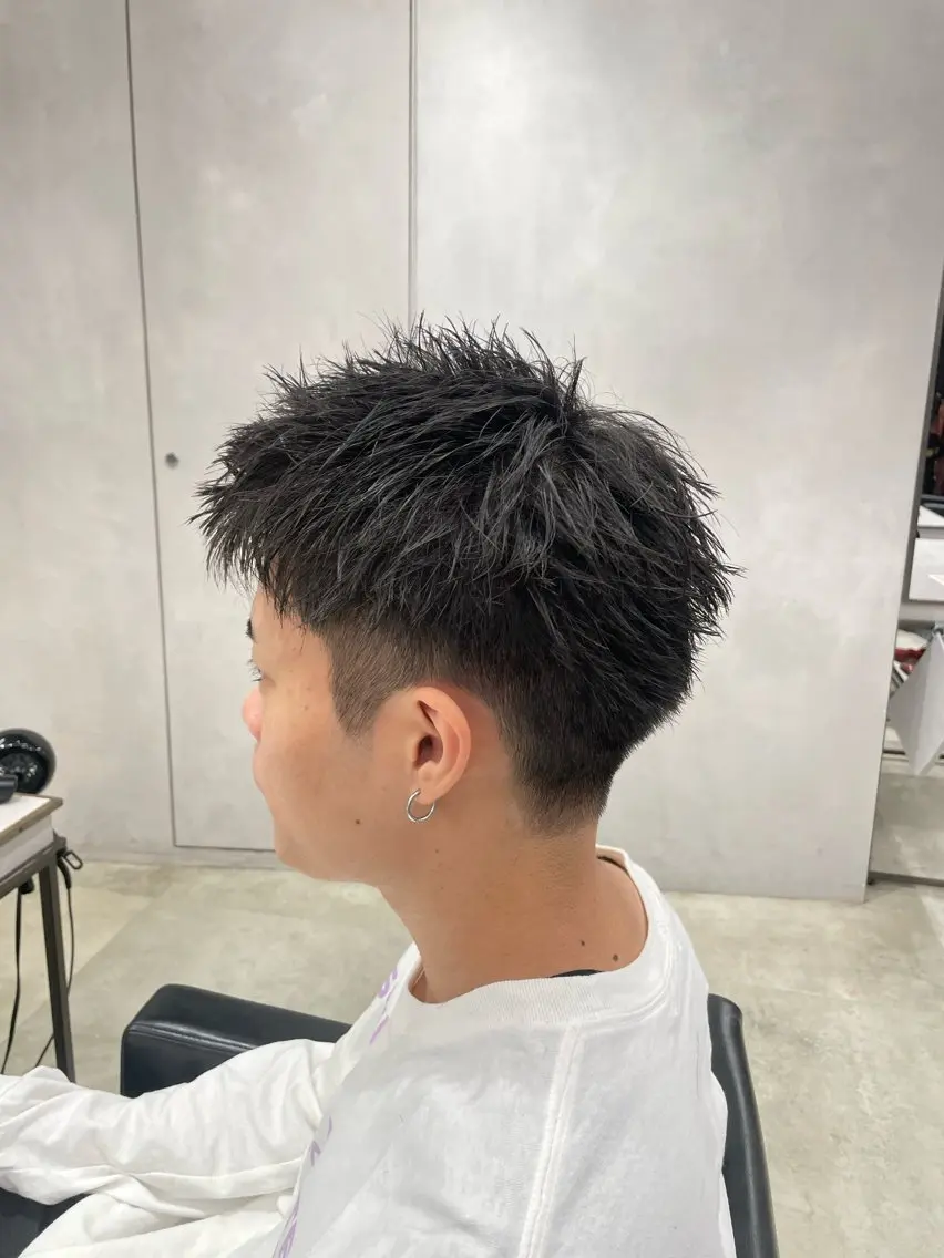 【シンプルメニュー】🟥メンズカット×シャンプーブロー込みの写真