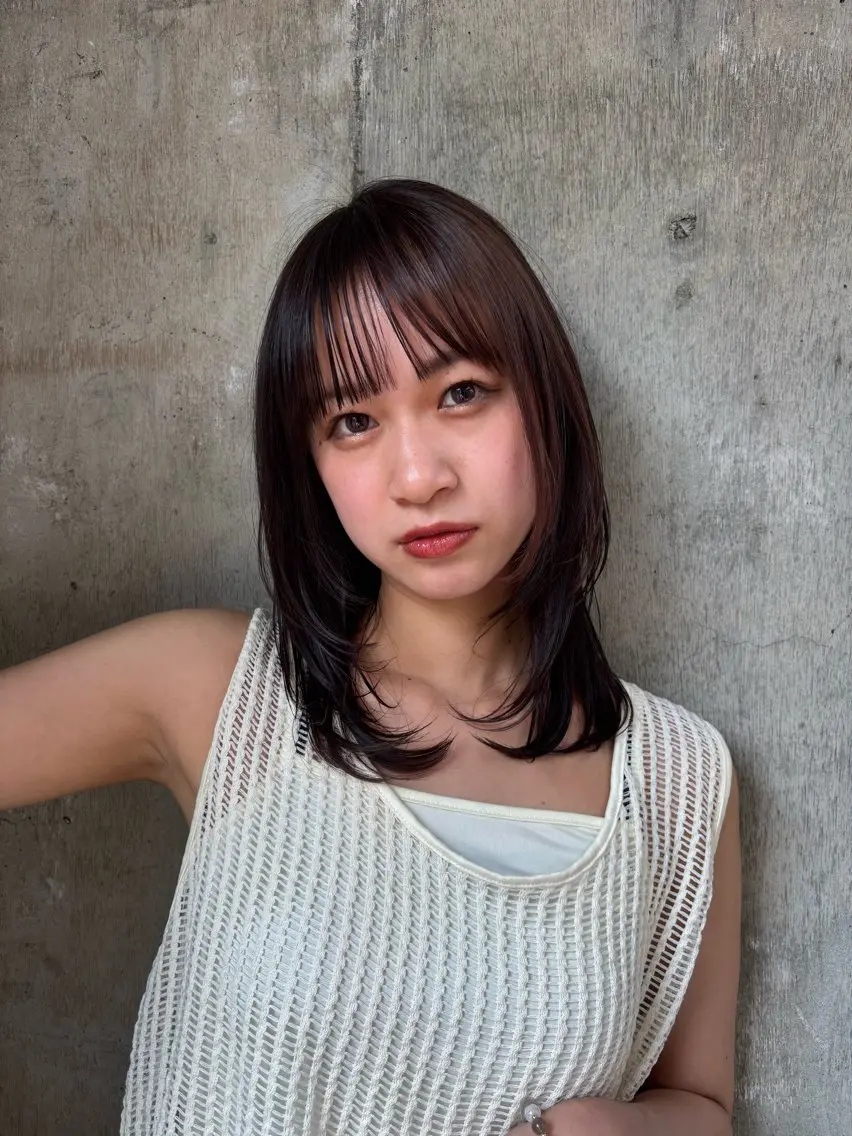 ミディアム ☘️似合わせカラー ☘️/ななみのヘアスタイル