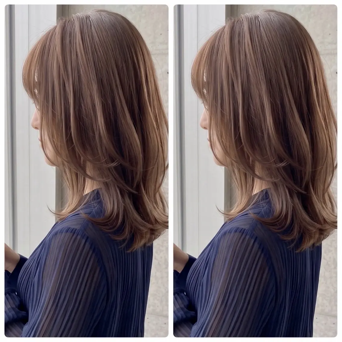 セミロング トリートメント モデル募集中🫧青木のヘアスタイル