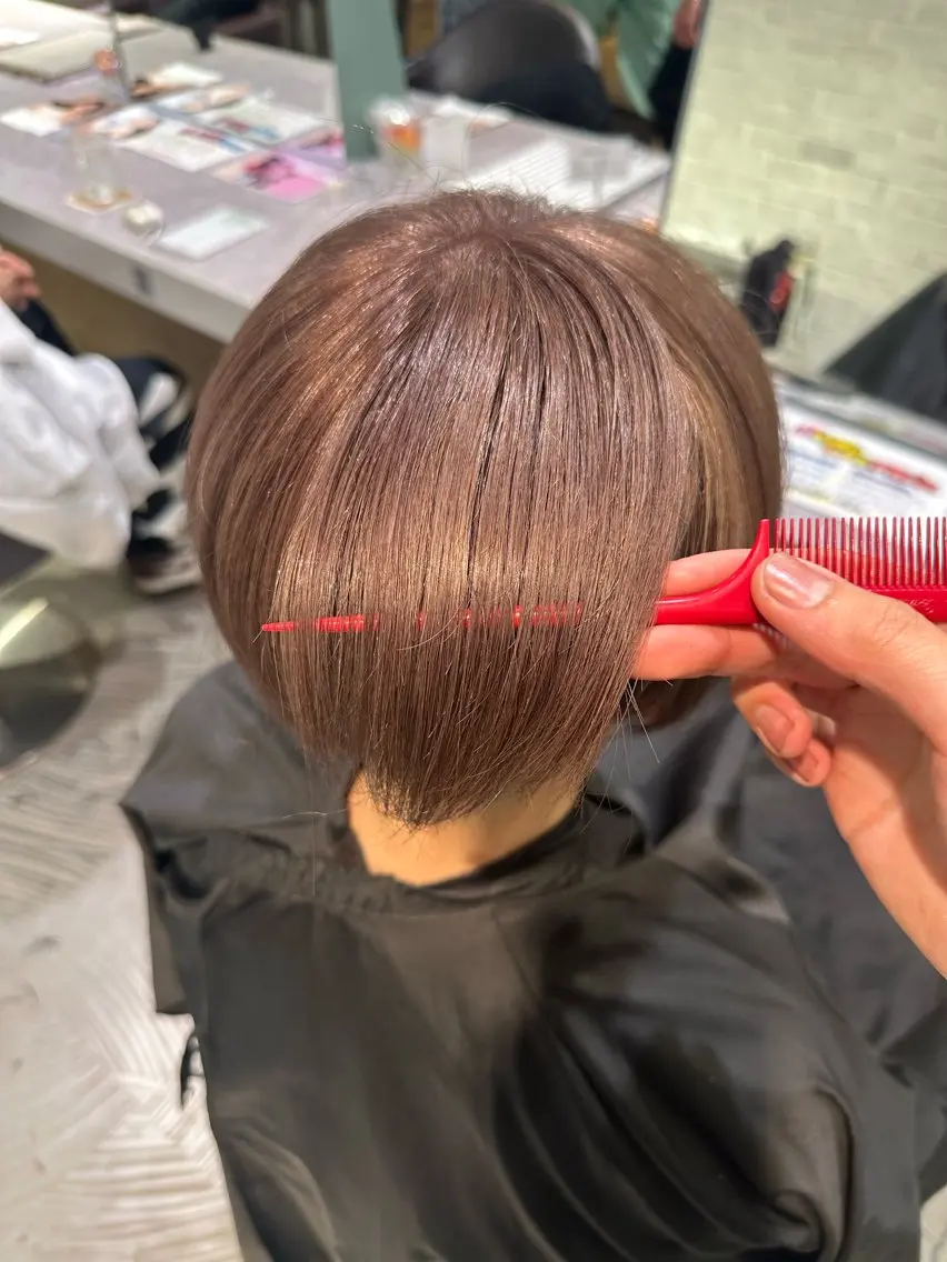 ミディアム ヘアカラー メンズ✂️/髪質改善 ハイトーン/網野制流のヘアスタイル