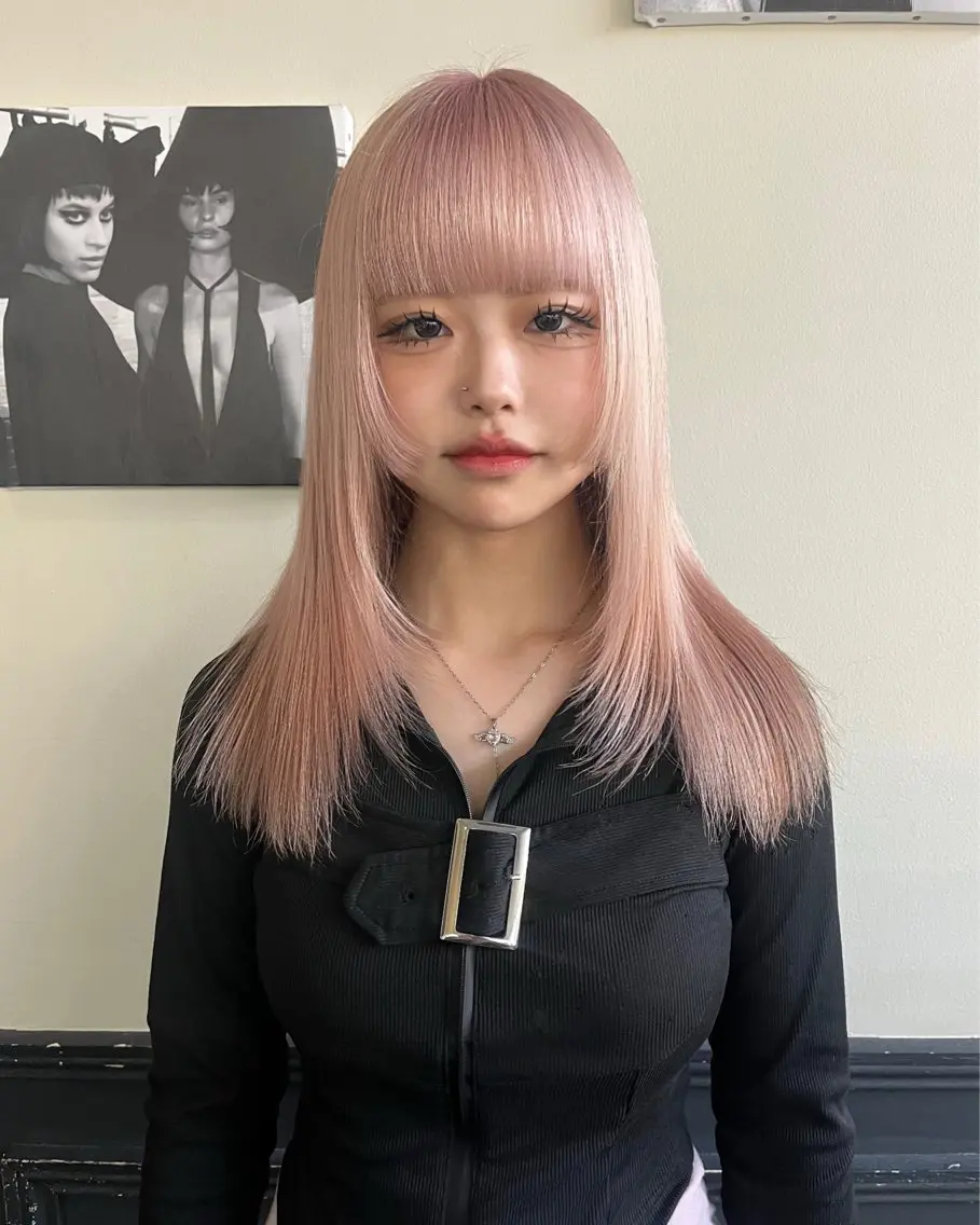 💛ケアブリーチ(フル)+艶ケアカラー+トリートメントの写真