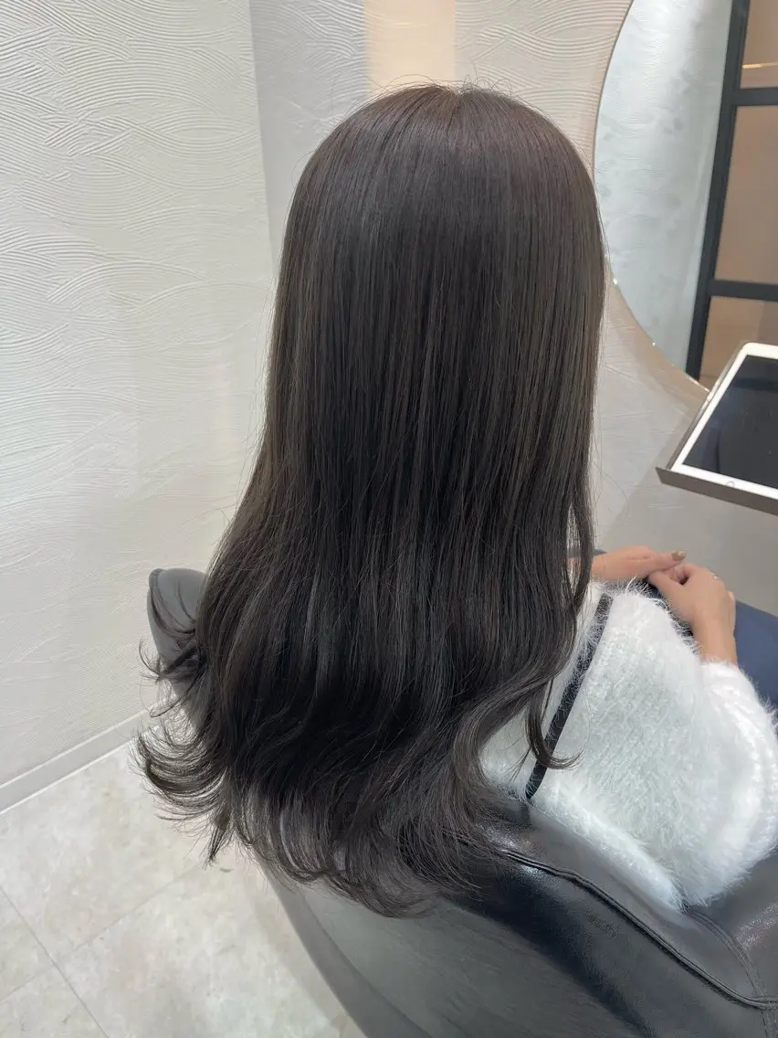 ロング カラー 【ニュアンスカラー・ 髪質改善】スズキカナのヘアスタイル