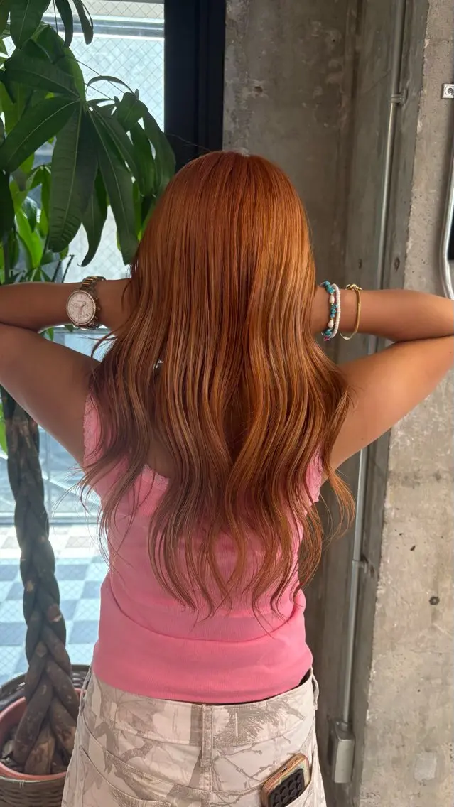ロング カラー ヘアカラー KAEDE🌺Wカ ラー/ホワイトカラーのヘアスタイル