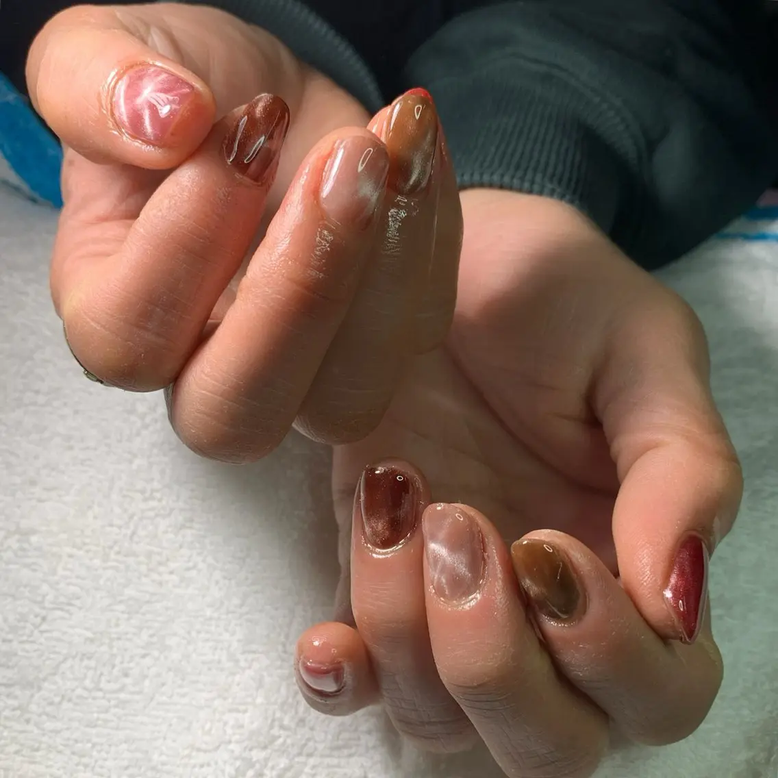 ネイル ハンドネイル MHR nailのネイルデザイン