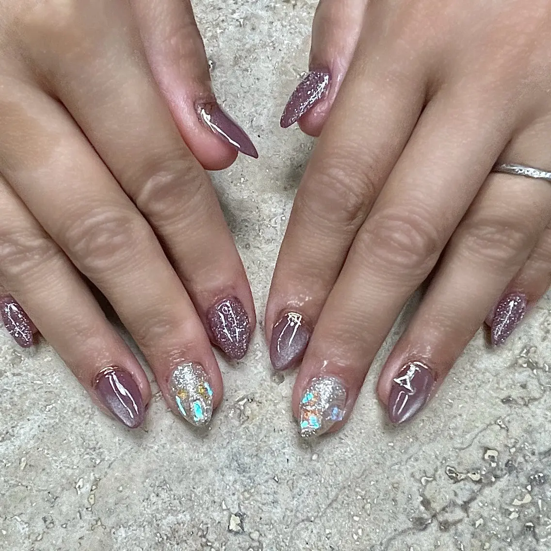 ネイル スカルプネイル nail salon Be.のネイルデザイン
