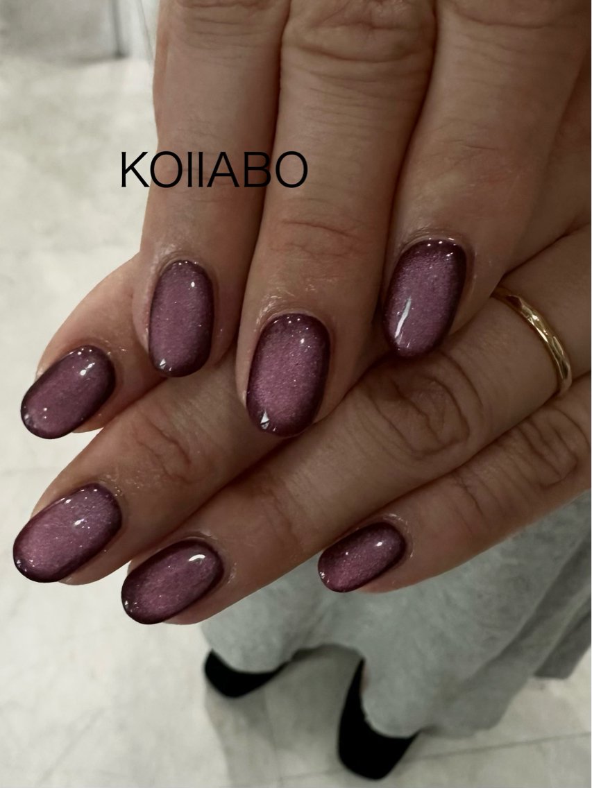 ネイル ハロウィン マグネットネイル ハンドネイル KOLLABO nailのネイルデザイン